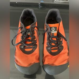 Merrell Men's Orange Vapor Glove 4 Barefoot Shoes